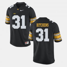 #31 Anthony Hitchens Alumni Football Game Iowa Mens Black Jersey 564710-581