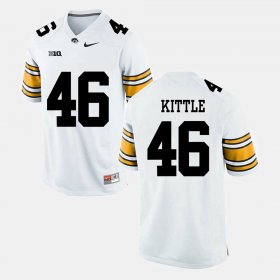 #46 George Kittle Alumni Football Game Iowa Hawkeyes Mens White Jersey 848060-794