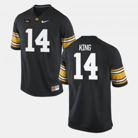 #14 Desmond King College Football Hawkeyes Men Black Jersey 278802-391