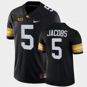 #5 Jestin Jacobs College Football Iowa Hawkeyes Game Men's Black Jersey 660398-785 #5 Jestin Jacobs College Football Iowa Hawkeyes Game Men's Black Jersey 660398-785