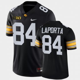 #84 Sam LaPorta College Football Iowa Hawkeyes Game Men Black Jersey 959683-621