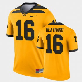 #16 C.J. Beathard Legend Iowa Hawkeyes Alternate Men's Gold Jersey 725257-699