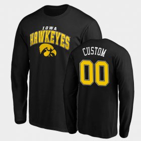 #00 Custom Steady Iowa Long Sleeve Men Black T-Shirt 767224-774