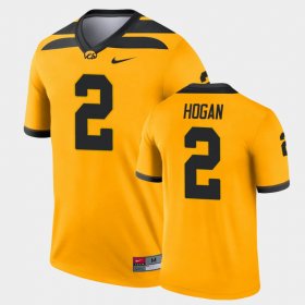 #2 Deuce Hogan Legend Iowa Alternate Men Gold Jersey 184445-414