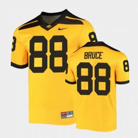 #88 Isaiah Bruce Alternate Hawkeyes Legend Mens Gold Jersey 330094-186