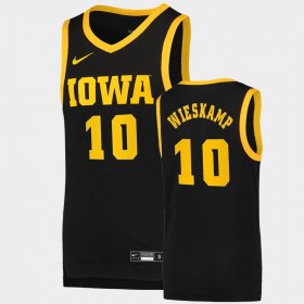 #10 Joe Wieskamp Basketball Swingman University of Iowa Basketball Dri-FIT Swingman Men Black Jersey 784355-761