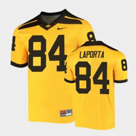 #84 Sam LaPorta Alternate University of Iowa Legend Men's Gold Jersey 981981-830