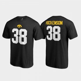 #38 T.J. Hockenson College Legends Iowa Name & Number Men Black T-Shirt 798749-118 #38 T.J. Hockenson College Legends Iowa Name & Number Men Black T-Shirt 798749-118
