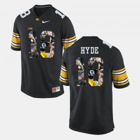 #18 Micah Hyde Pictorial Fashion Iowa Hawkeyes Men's Black Jersey 931262-615