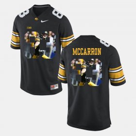 #83 Riley McCarron Pictorial Fashion Iowa Hawkeyes Men Black Jersey 894886-300